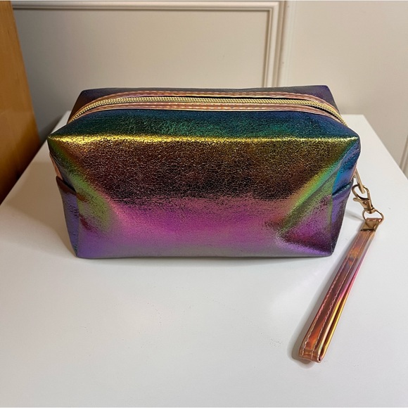 🧜♀️Mermaid tail makeup bag Phantom colours iridescent travel bag pencil case - Picture 4 of 14